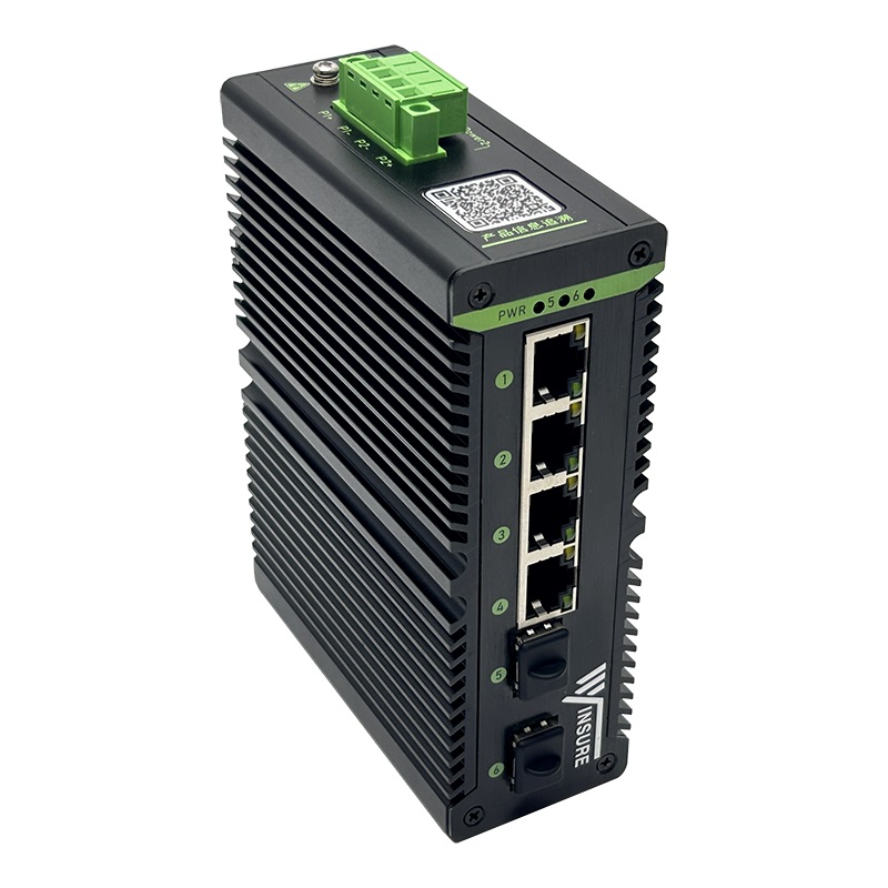 wsCom1005系列二光四電工業(yè)級收發(fā)器