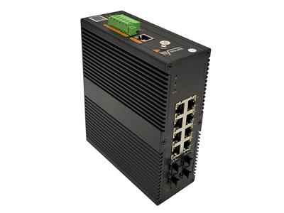 wsCom3028P系列四光八電工業(yè)級(jí)POE交換機(jī)