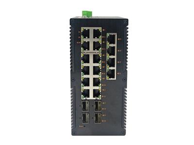 wsCom3028G系列四光十六電管理型工業(yè)級以太網(wǎng)交換機