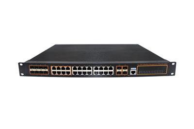 wsCom6028G系列千兆8光+4個萬兆SFP+千兆24電+萬兆網管型工業(yè)級交換機
