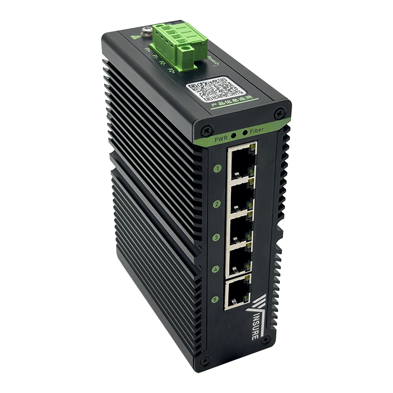 wsCom1005系列五電工業(yè)級POE交換機(jī)